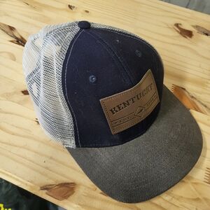 Navy and Gray Kentucky Hat